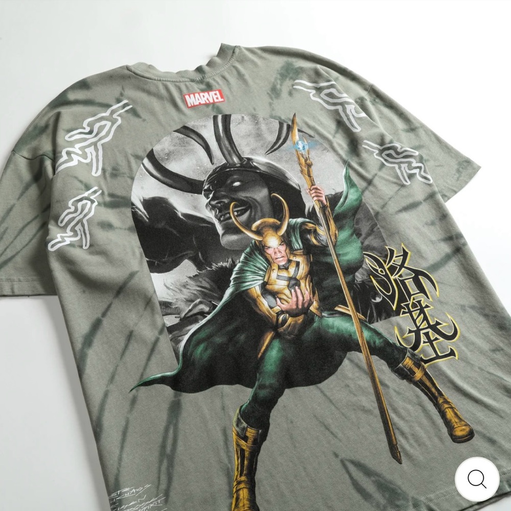 CIVIL REGIME BY DARC SPORT MARVEL LOKI TRUST MY RAGE SHIRT ~ MEDIUM